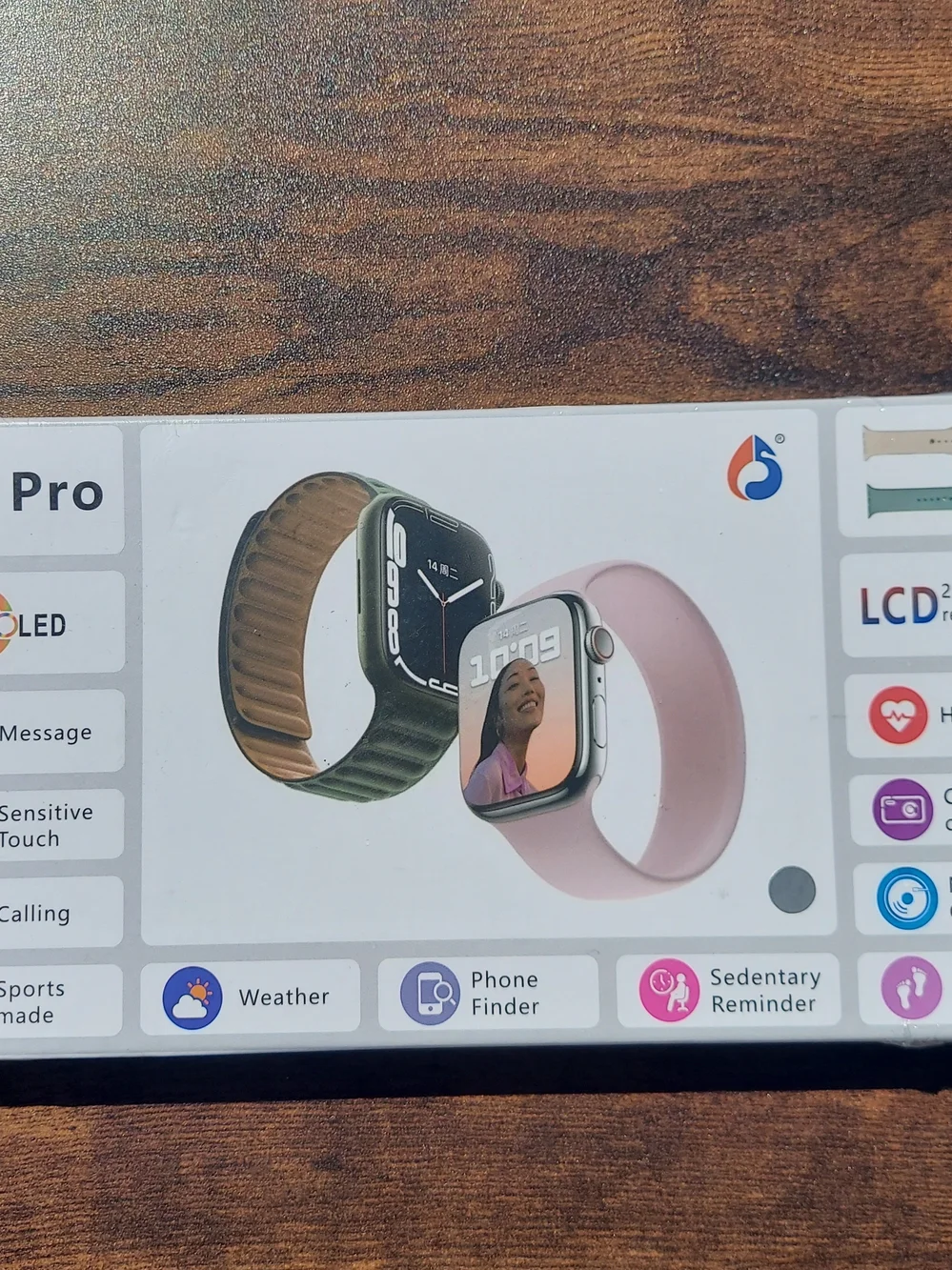 Smartwatch Pro S9 NWT Athleisure Office Athletic Gym Streetwear